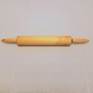 Vintage solid wood rolling pin